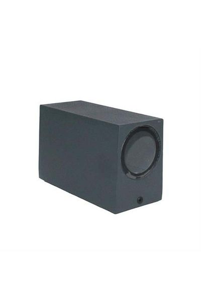 RODOSLU Double Direction Cornered 2*Gu10 Socket Anthracite Body Armature Ip54 Rds-2004-A