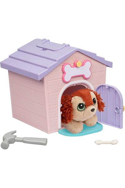LITTLE LIVE PETS My Puppys Home Mini Playset - Pink 26617/71855