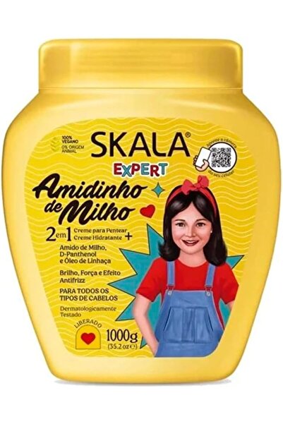 SKALA EXPERT Scala Amedinho de Melho Moisturizing and Strengthening Cream for Children's Hair 1000g