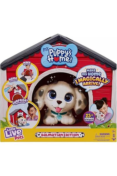 LITTLE LIVE PETS My Puppy's Home Dalmatian Interactive Plush