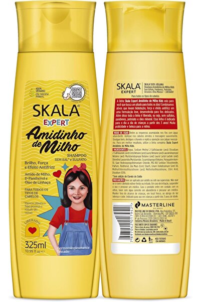 Scala Amidinho De Milho set contains shampoo + conditioner