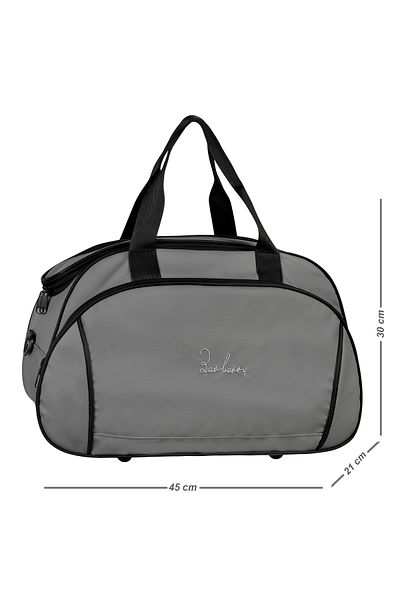 barberri Modern Fabric Fully Lined Foam Hand and Shoulder Portable Travel and Sports Bag