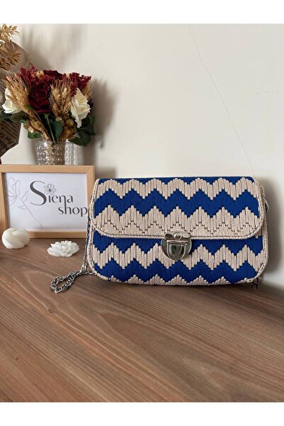 sienashop El örmesi Kanvas El ve Omuz Çantası