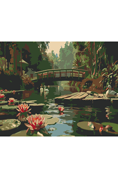 wombhobby Nilüferin Büyüsü -2 Sayılarla Boyama Seti 40x50 RULO Çerçevesiz RUL...