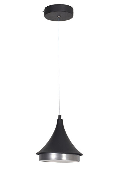 Modavize Pare Modern  Panel Ledli Hol Antre Çocuk Odası Mutfak Siyah Gri Renk...