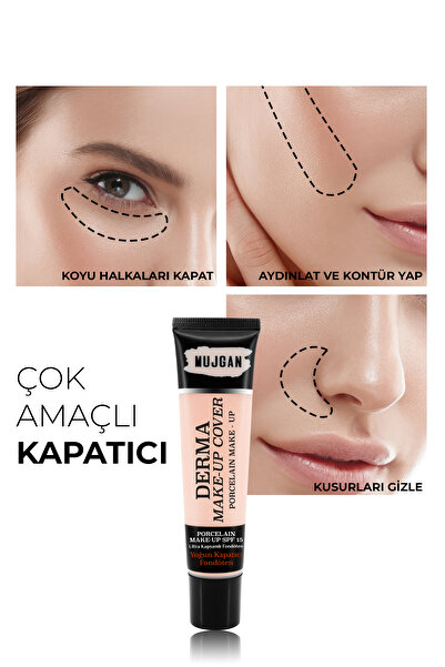 MUJGAN Derma Make-up Cover Tüp Kapatıcı No:2