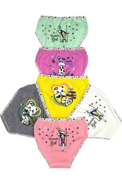 ENTAHA Tutku Girl Elastane Back Printed Bato 6 Piece Combination
