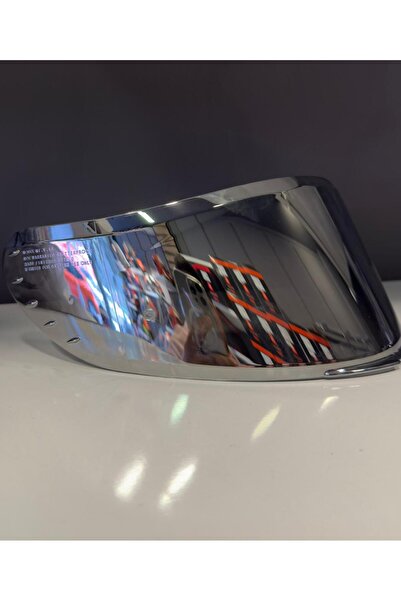 MT -v-14 Kask Camı - Vizör Silver Targo - Targo Pro Uyumlu