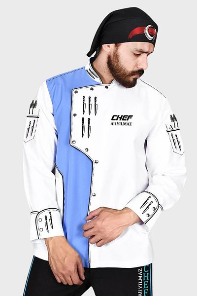 Üniformanya Chef Dress - Name Gift, Chef Jacket & Clothes, Chef Cook Jersey
