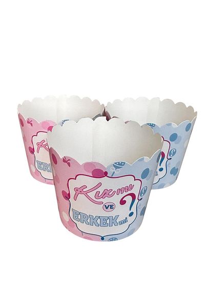Cadde Süs Gender Themed Muffin Cupcake Mold