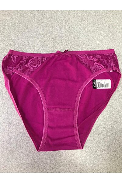 ENTAHA Tutku 12'li Paket Kadın Dantelli Bikini Külot Asorti Kilot