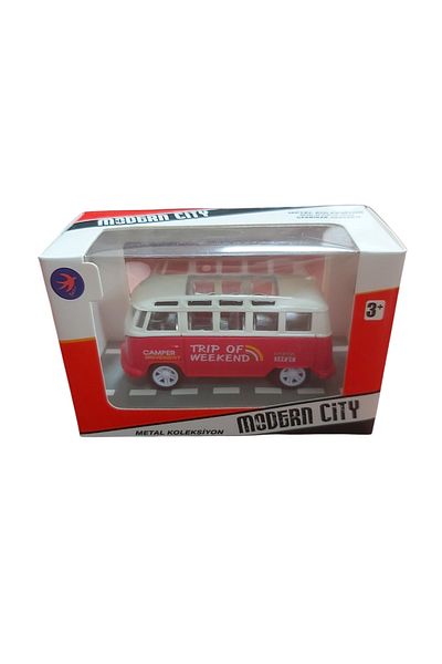 SEHER OYUNCAK Modern City Metal Toy Minibus