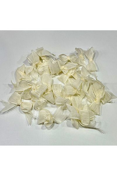 Nikah Şekeri Market 25 Pieces Nopeli Ribbon Linen - Ready Decorate Gift, for Engagement and Wedding