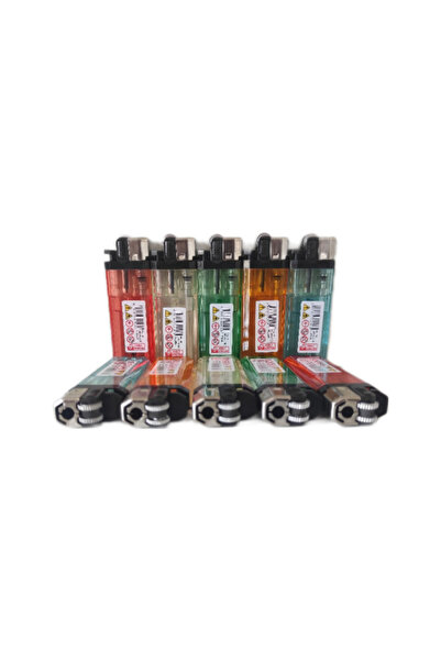 Tokai 10 Adet Büyük Boy Tokai Taşlı Çakmak doldurulabilir