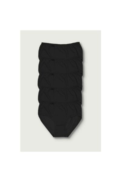 KEYAL Chiloți Tutku pentru femei, negri, pachet de 5 Lycra Bato