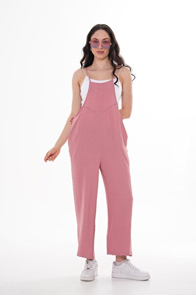 ŞİMAL 250005 Salopetă de damă model cu curele de frânghie