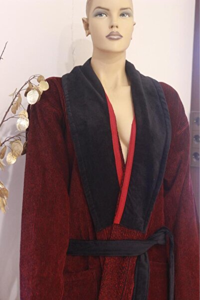 Ender Home VelourTouch Lüx Шалька Халат – 100% бавовна, оксамит, унісекс