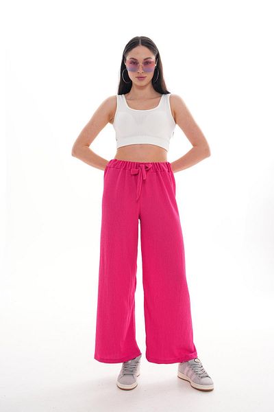 ŞİMAL Women's Wide Leg Trousers 250022   -