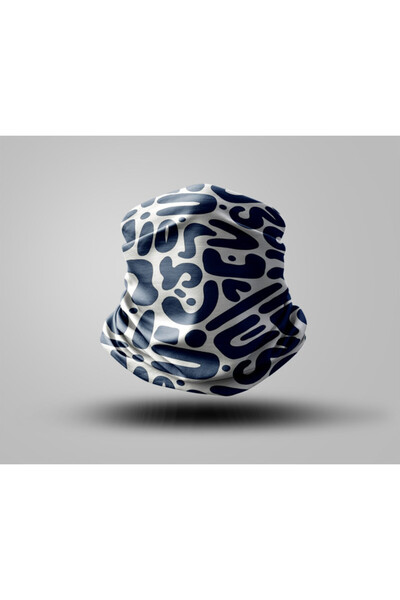 Buffalo قناع رقبة خارجي بتصميم جمالي لراكبي الدراجات النارية، باندانا للجنسين