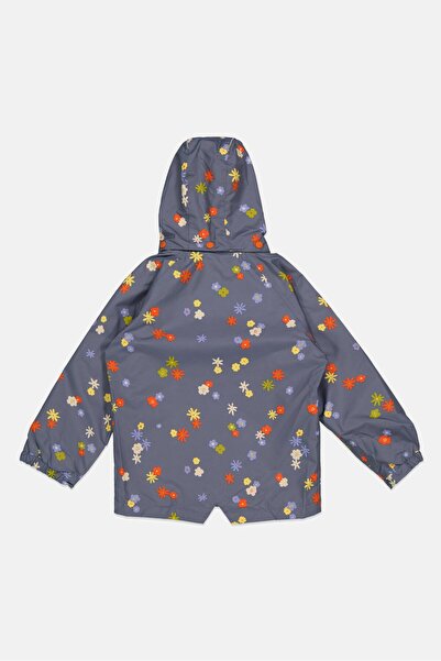 Tchibo Kids Girl Rain Jacket, Grey Combo