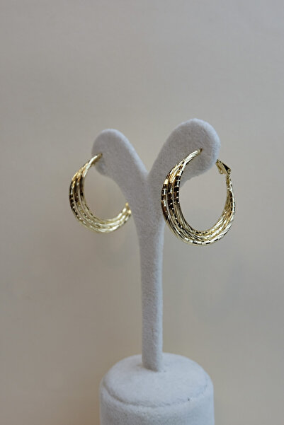 ayışığı Xuping Büyük Gold Halka Küpe