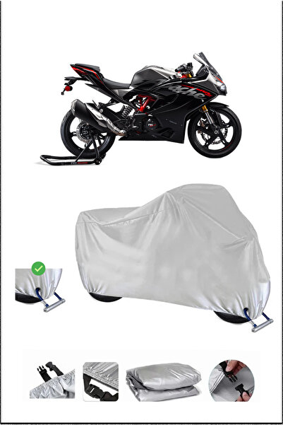 Breen Tvs Apacherr310 Lock Compatible Waterproof Resistant Motorcycle Canvas-...