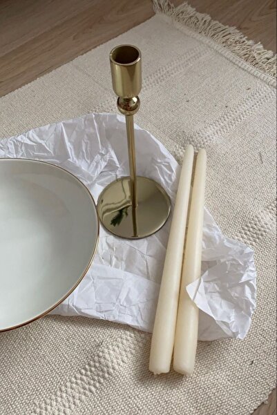 Kleos Atelier Şamdan Mumları - Zarif ve Sade Şıklık / 2 Parça Set