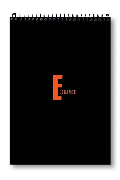 Le Color لوحة مذكرة مكتبية أنيقة مقاس A5 مخططة 160 صفحة