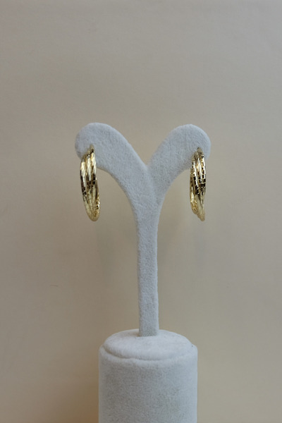 ayışığı Xuping Büyük Gold Halka Küpe