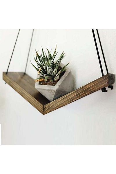 HOMS Wooden wall shelf, wood series Homs 30 x 9 cm, 700006