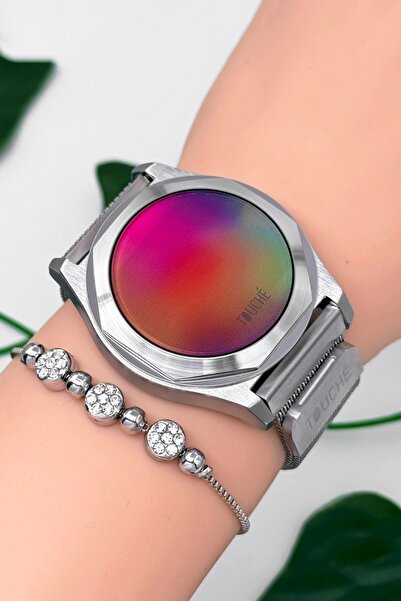 TOUCHE WATCH Touche Dokunmatik Unisex Kol Saati Dokunmatik Ekran 3 Atm Su Geç...