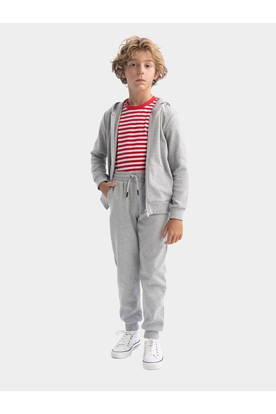 DeFacto Relaxed Fit Elasticated Cuff Joggers with Pockets