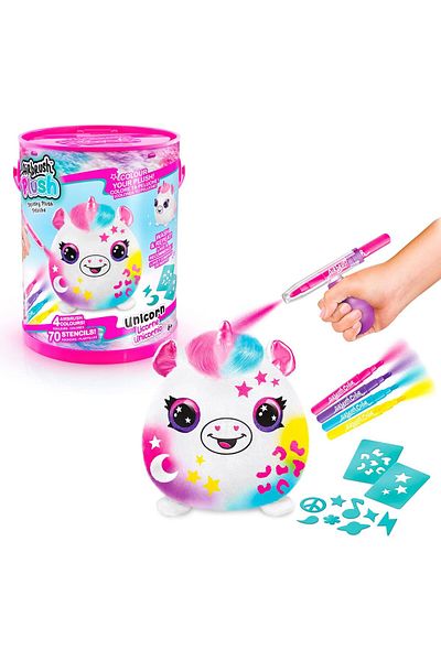 Canal Toys Airbrush Plush - Squish Pals Paint Can OFG266