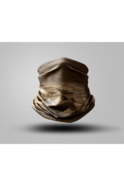 Buffalo Vintage Tasarımlı Motorcu Buff Maske Outdoor Boyunluk Unisex Bandana