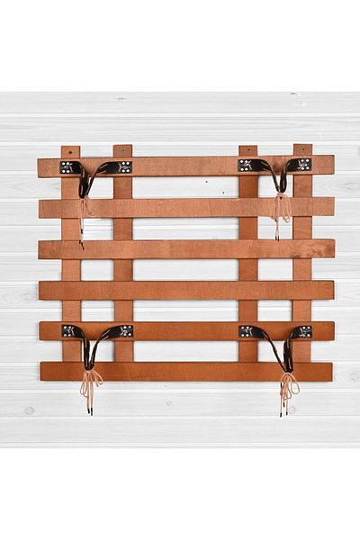 HOMS Raft flori Porto Homs 72 X 52 X 8 cm, maro