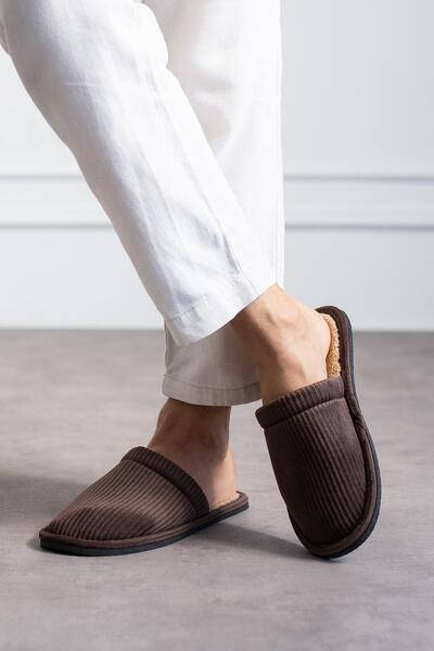 Moda Frato Домашни чехли Modafrato Unisex - плоски зимни чехли с панделка