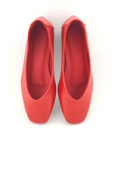 VİNİCCİ AYAKKABI HAKİKİ DERİ KIRMIZI BABET