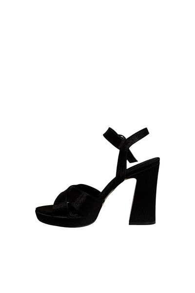 CYLN Pantofi din satin cu toc cu platformă Milano Life 701 pentru femei (vara 25)