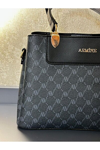 Armine Hand and Arm Bag - with Card Holder and Bracelet Gift, Shoulder Bag Vs.Blkt.0139