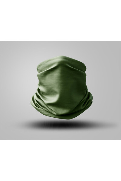 Buffalo قناع راكب الدراجة النارية بتصميم بلون خالص، طوق للرقبة في الهواء الطل...