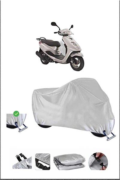 Breen Yamaha Cygnusl Lock Compatible Waterproof Durable Motorcycle Canvas-Gray