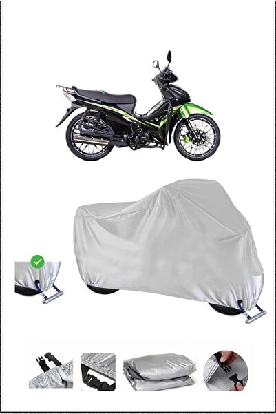 Breen Rks Sniper100 Lock Compatible Waterproof Durable Motorcycle Canvas-Gray