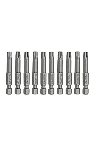 SENBANG Mıknatıslı Torx T30 Bits Uç 75 mm 10'lu Set Kutulu Manyetik 1/4" Matkap Ucu Tork 7.5 cm Uzunluk