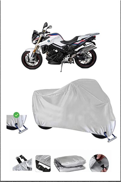 Breen Bmw F800R Lock Compatible Waterproof Durable Motorcycle Canvas-Gray