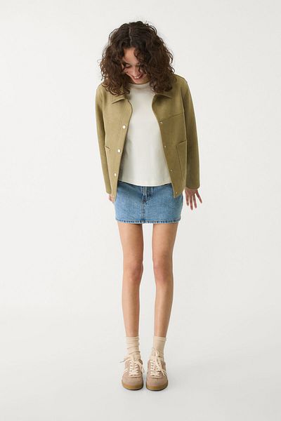 Stradivarius Basic regular fit T-shirt