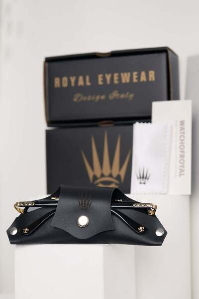 WATCHOFROYAL ROYAL EYEWEAR RE3002 - Blue Leopard Unisex SunGlasses