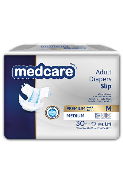 MEDCARE Yetişkin Hasta Bezi Medium PREMİUM SERİ (Orta Boy) 240 Adet