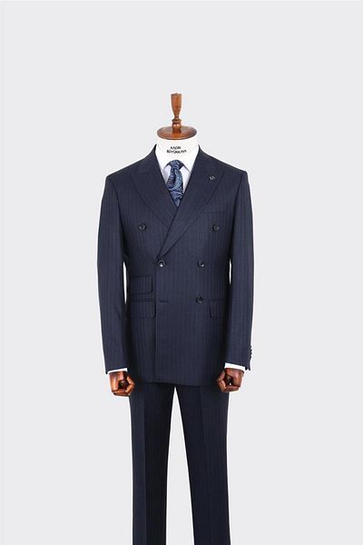 Kadir Büyükkaya Men's Suit Suitable for All Seasons - Kaw1266W