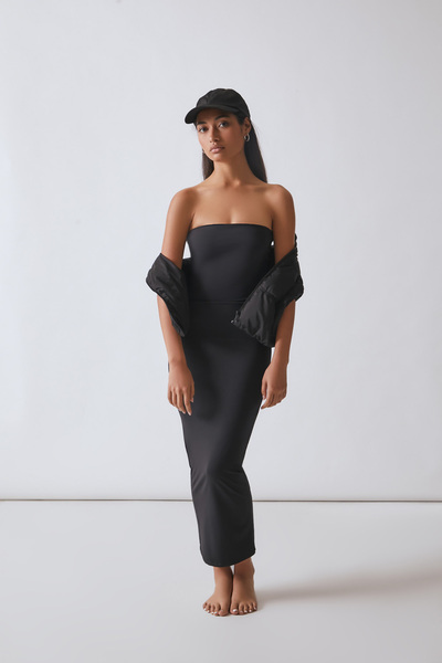 Forever 21 Straplez Yaka Maxi Elbise