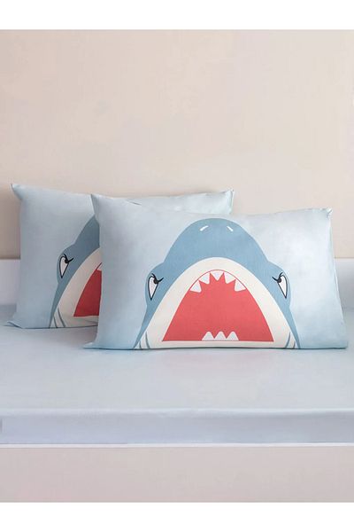 LC Waikiki Lcw Home Mixed Printed Cotton Children's Pillow Case 2 Pack 50X70 cm